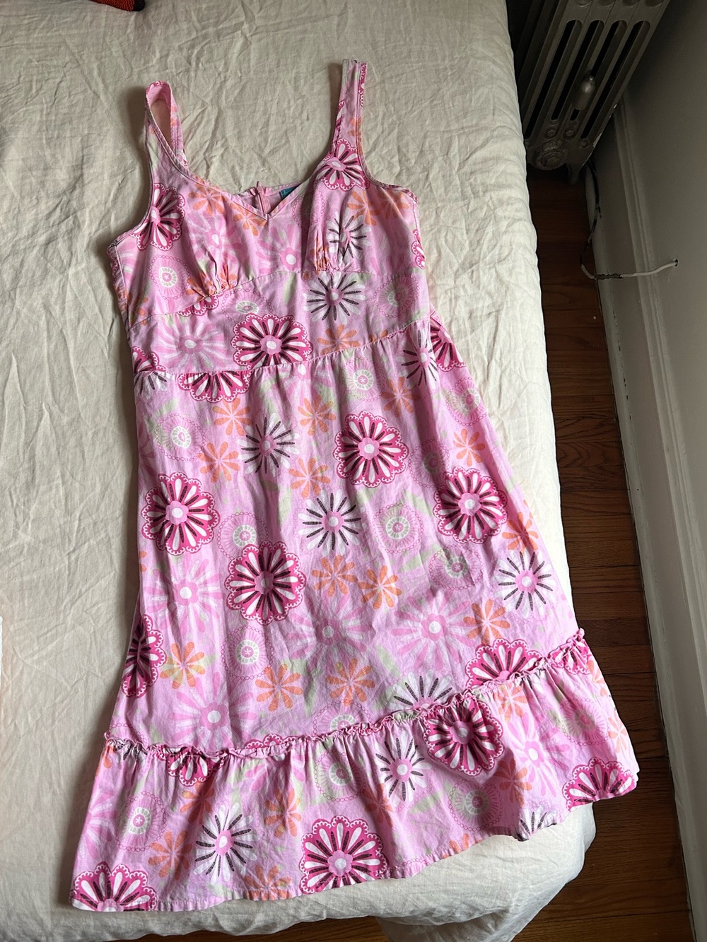 Y2K Vintage Floral Dress